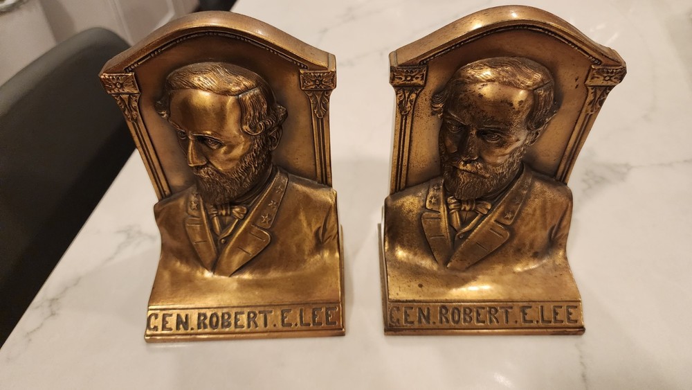 General Robert E Lee Bookends