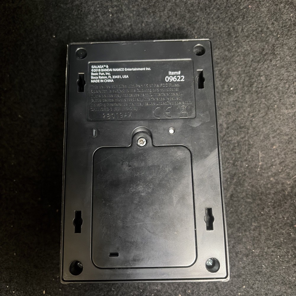 Arcade Classics Galaga Retro Mini Arcade Game - Tested Works