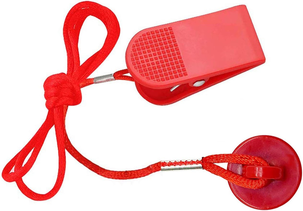 Universal Treadmill Safety Key Magnet Clip Replacement for Most Models 3ft Cord