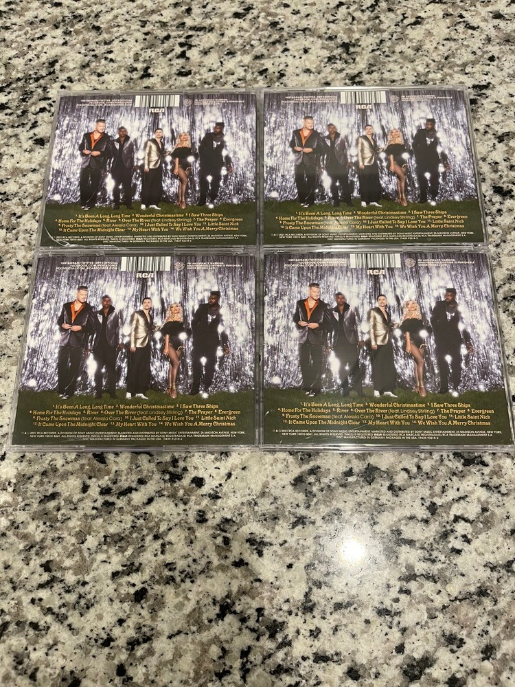 Pentatonix signed Evergreen autograph CD