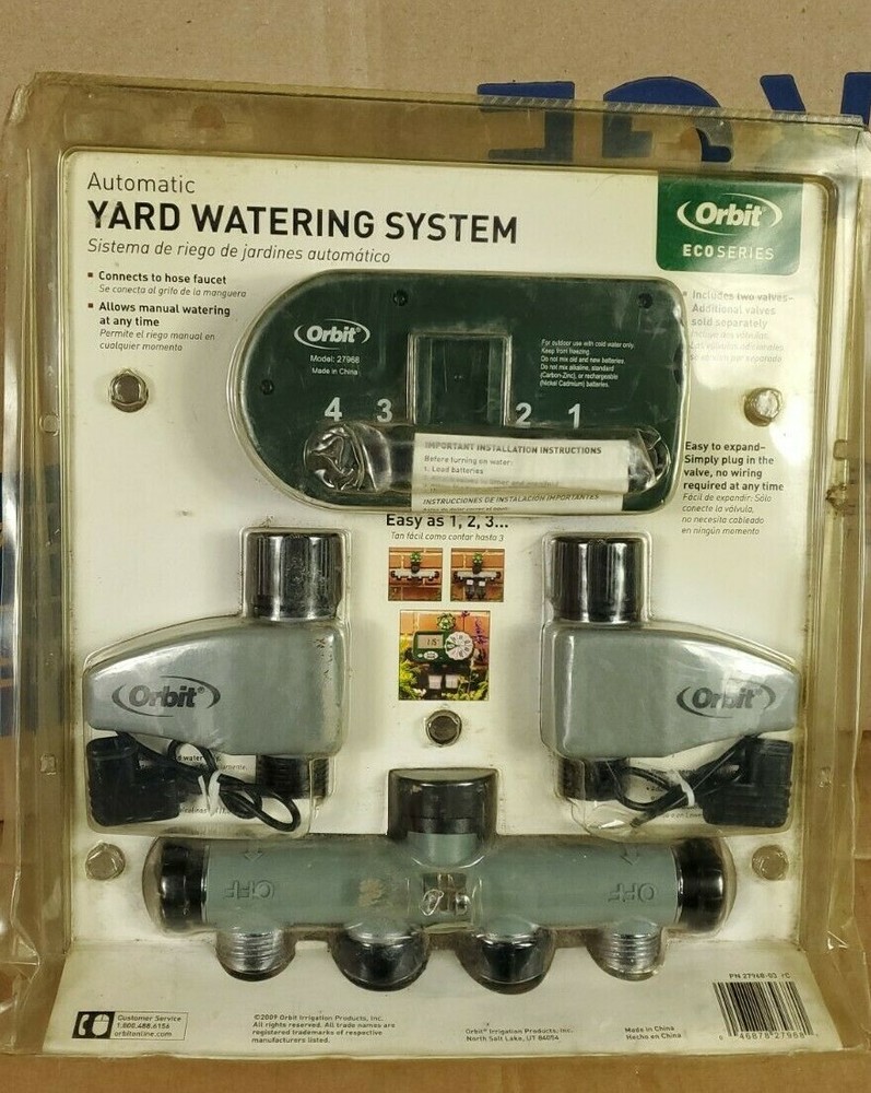 Orbit Eco Series Automatic Yard Watering System model 27968 New in Box