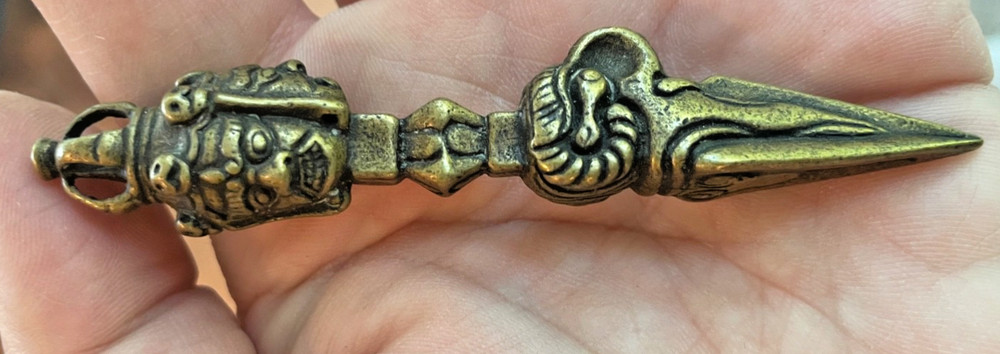 Brass chinese vajra
