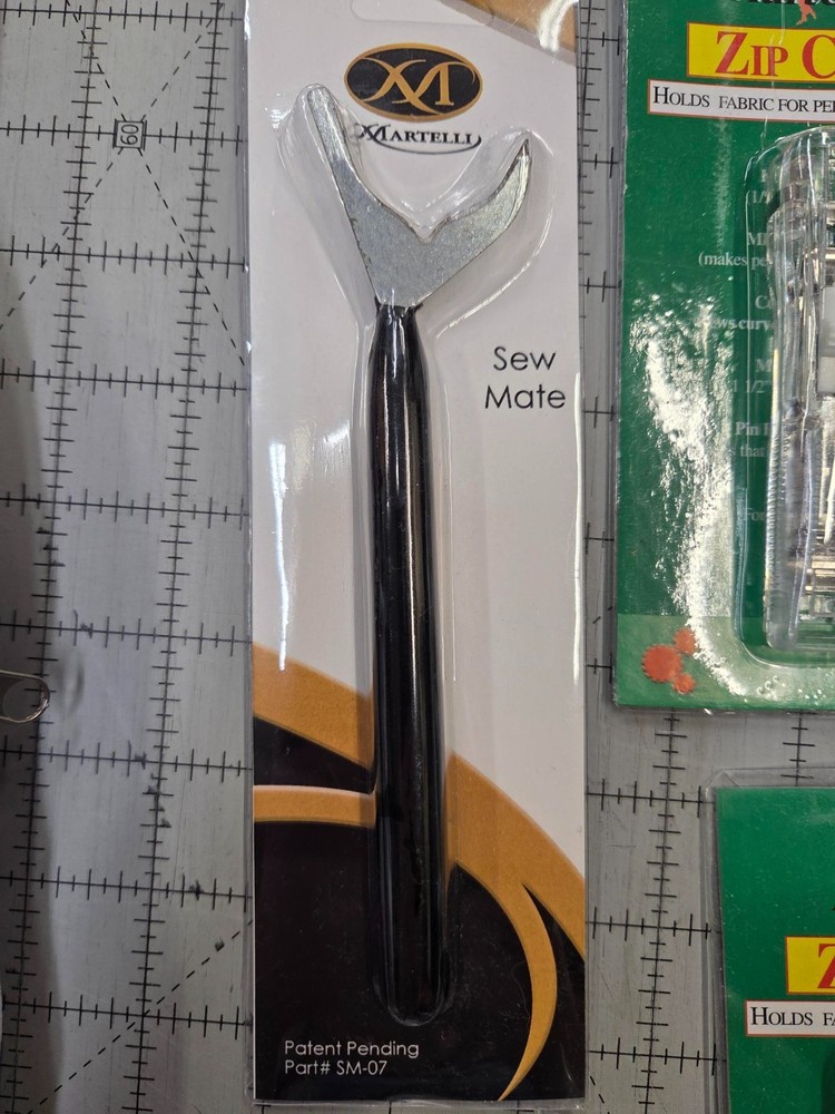 Martelli Zip Bind System for hand and stitch in the ditch machine binding