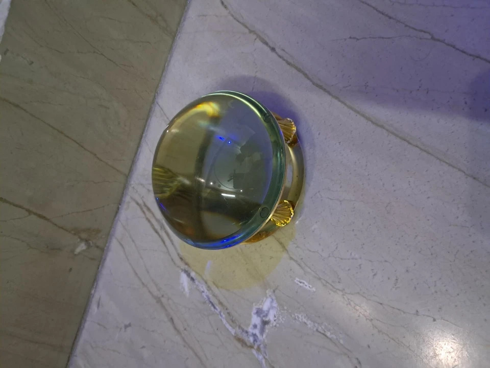 Vintage Round Tabletop Magnifier