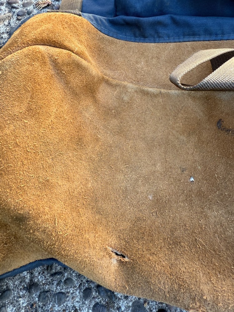 Vintage THE NORTH FACE BACKPACK Brown Label 70s LEATHER BOTTOM Internal Frame