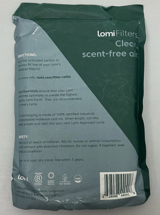 Lomi Filter 45 Cycles Odor Neutralizer