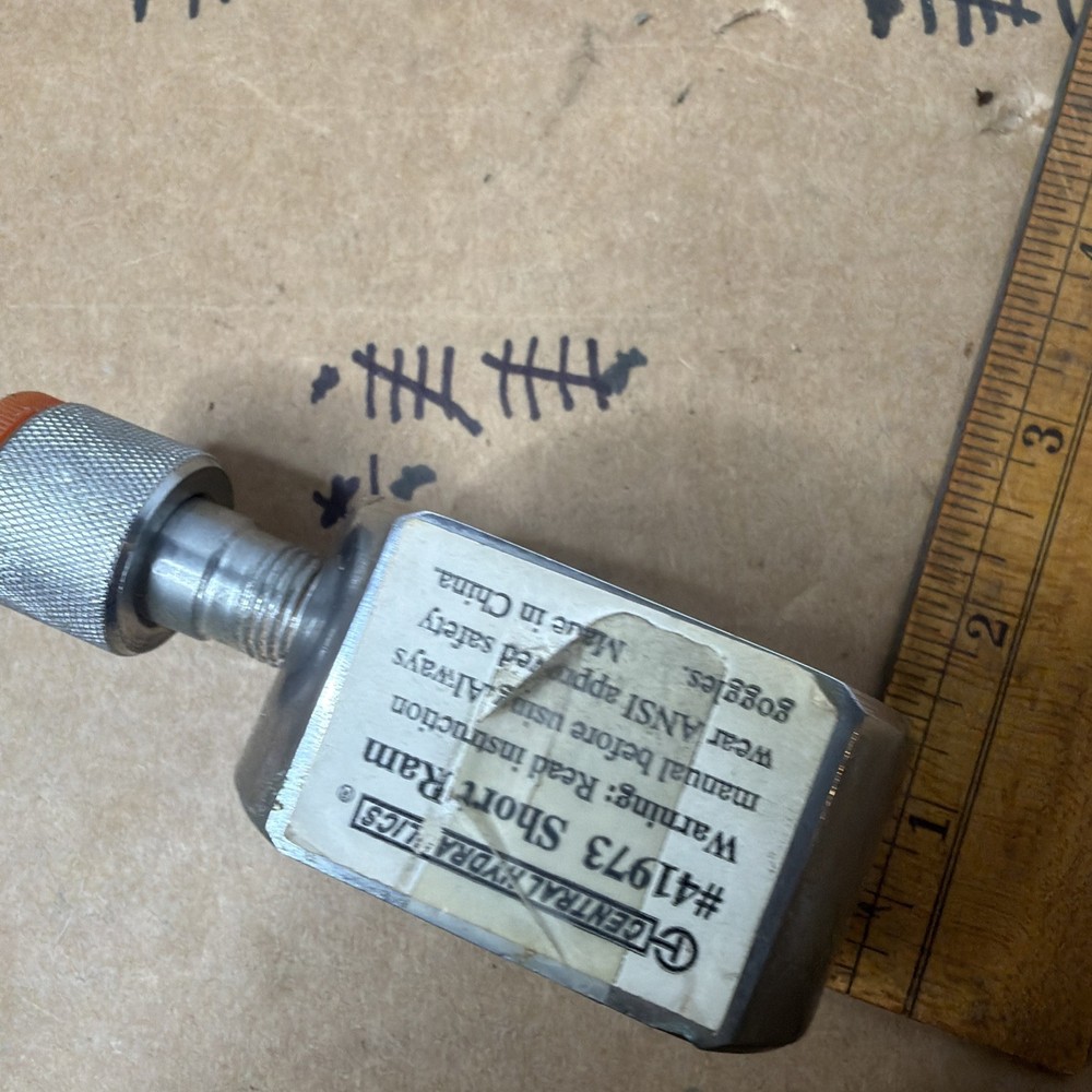 Central Hydraulics #41973 Short Ram 5 Ton