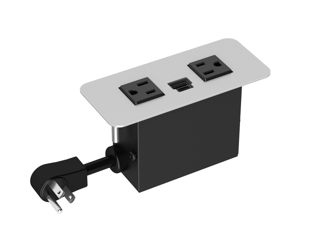 Group Dekko Cove silver 2 power + 2 USB power module