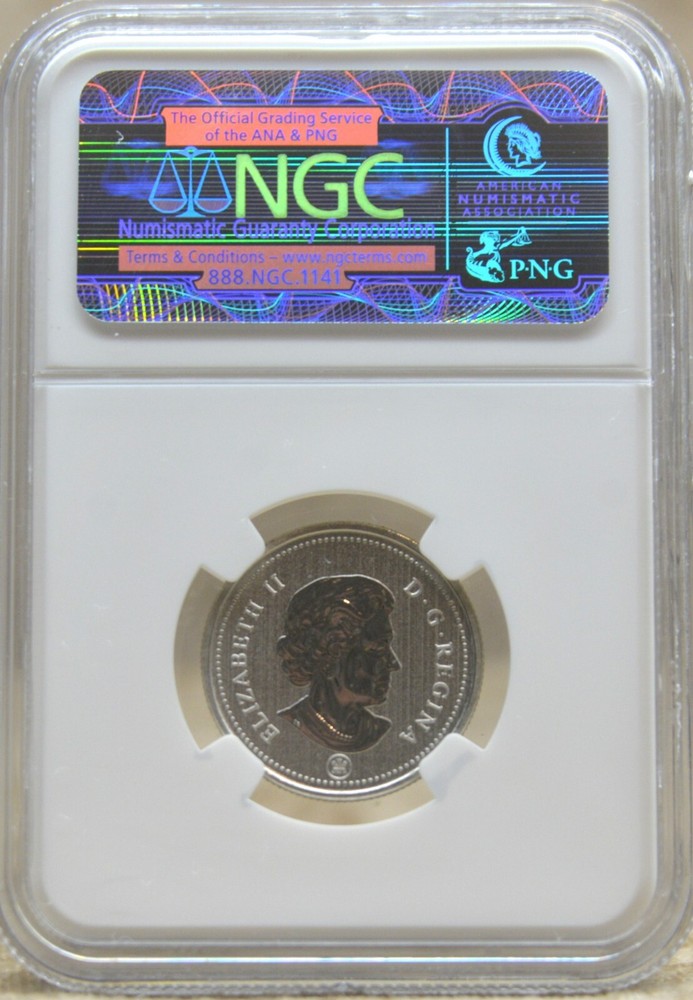 2011 Canada 25 Cents NGC SP69