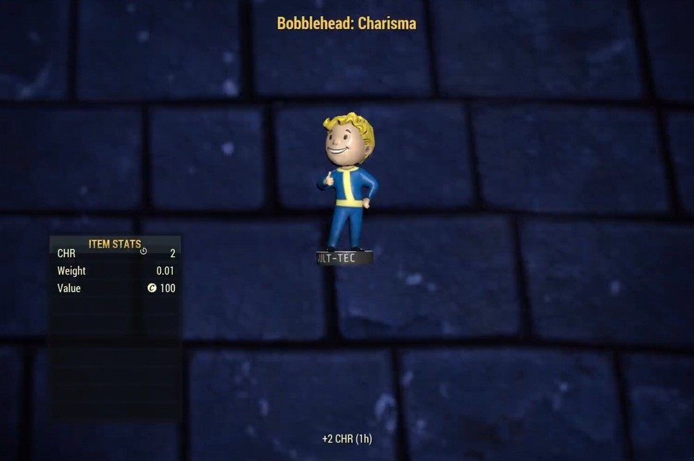 (Xbox) 100 Charisma Bobbleheads - XP Buff