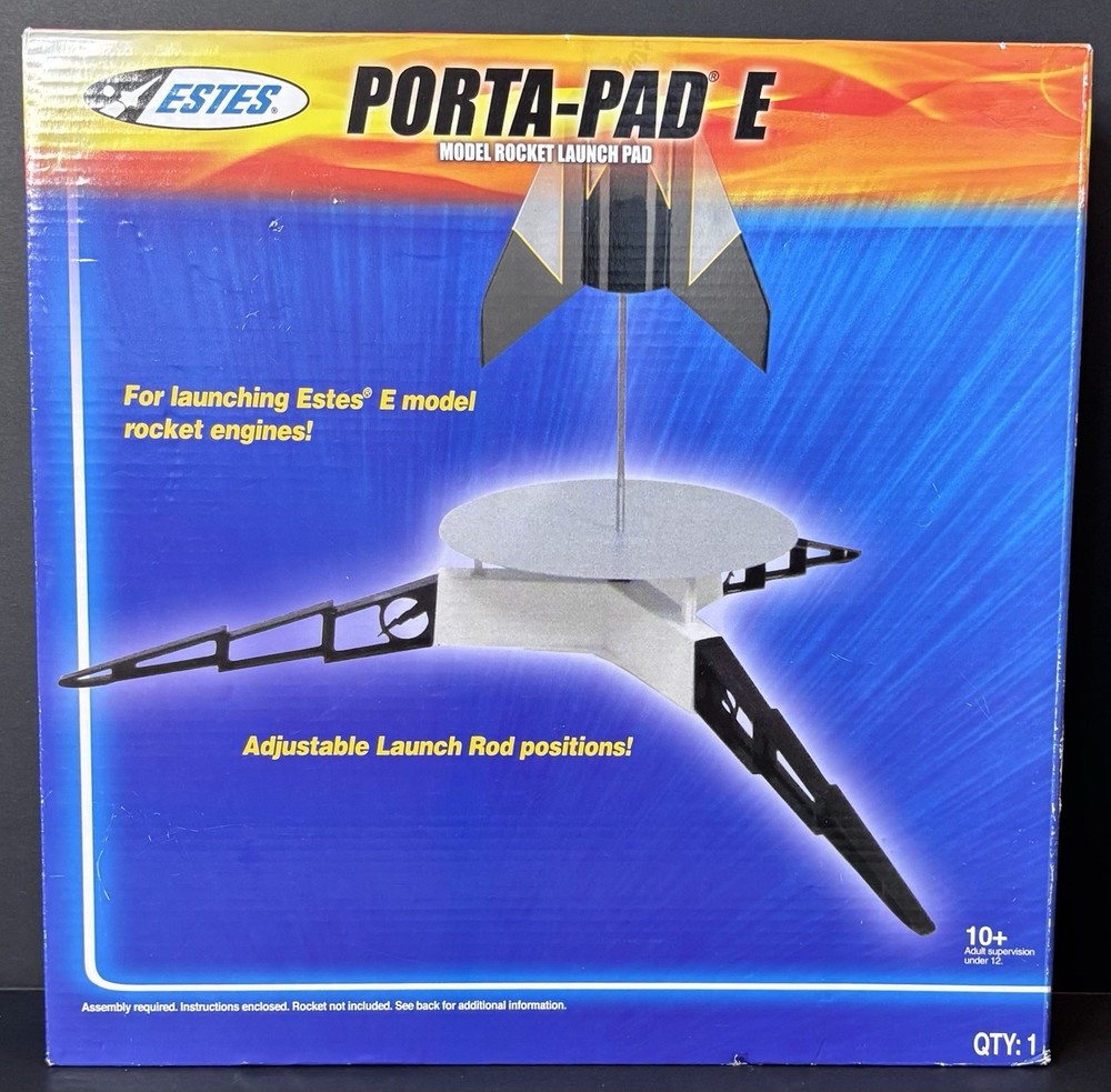 Estes Porta Pad E  Model Rocket Launch Pad 2238
