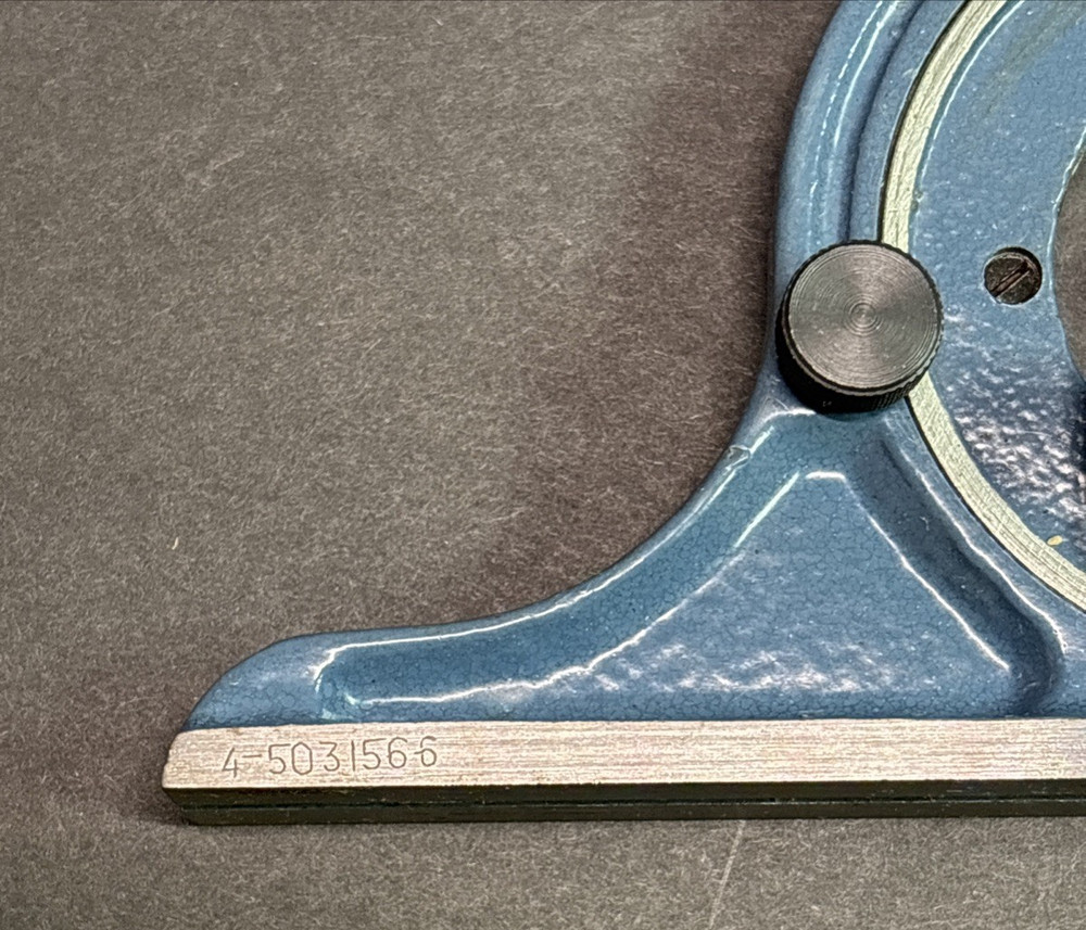 Combination Square Protractor and Center Finder Head - Read