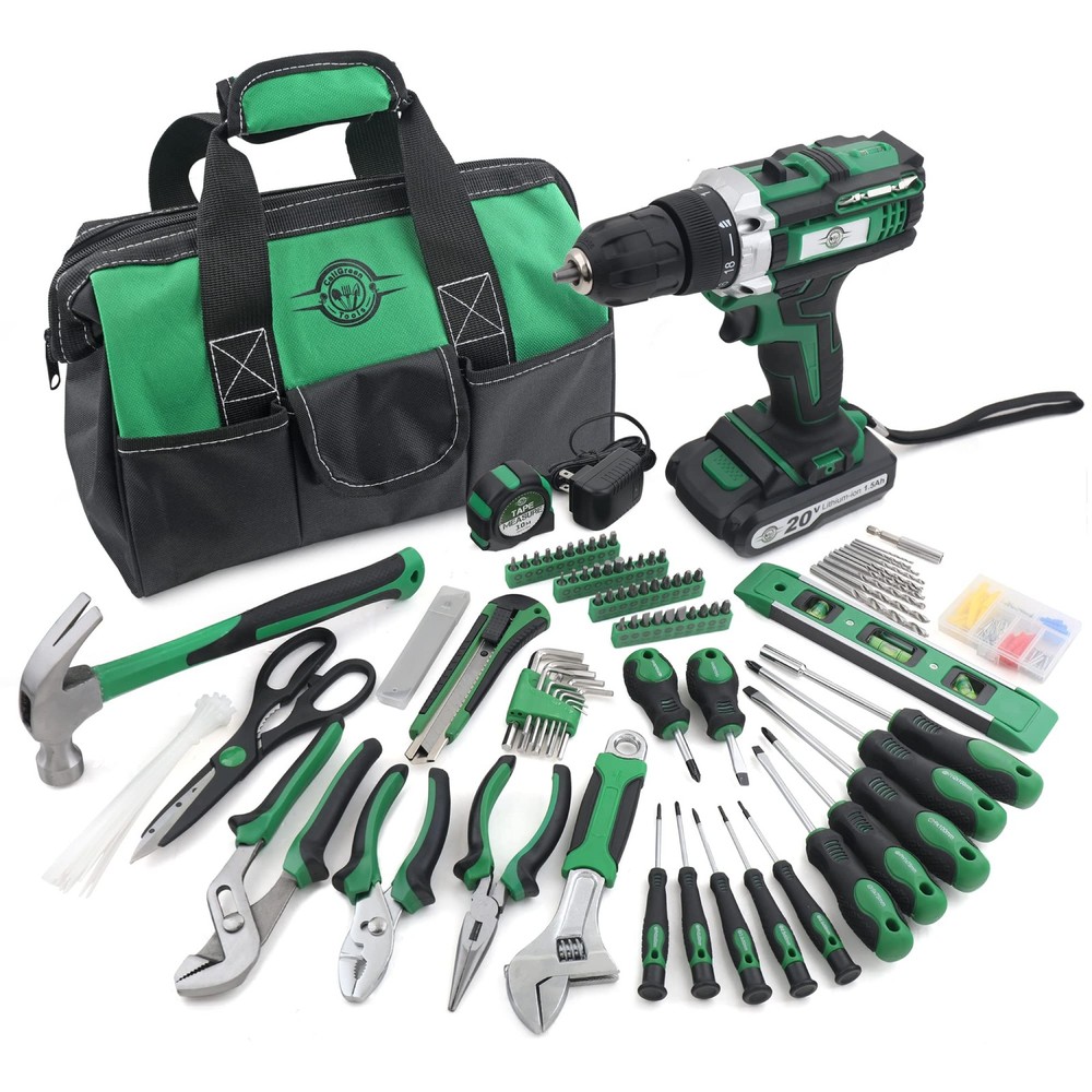 232 Piece Tool Kit, Home Repair Tool with Socket Wrench Genera, Tool Set with...