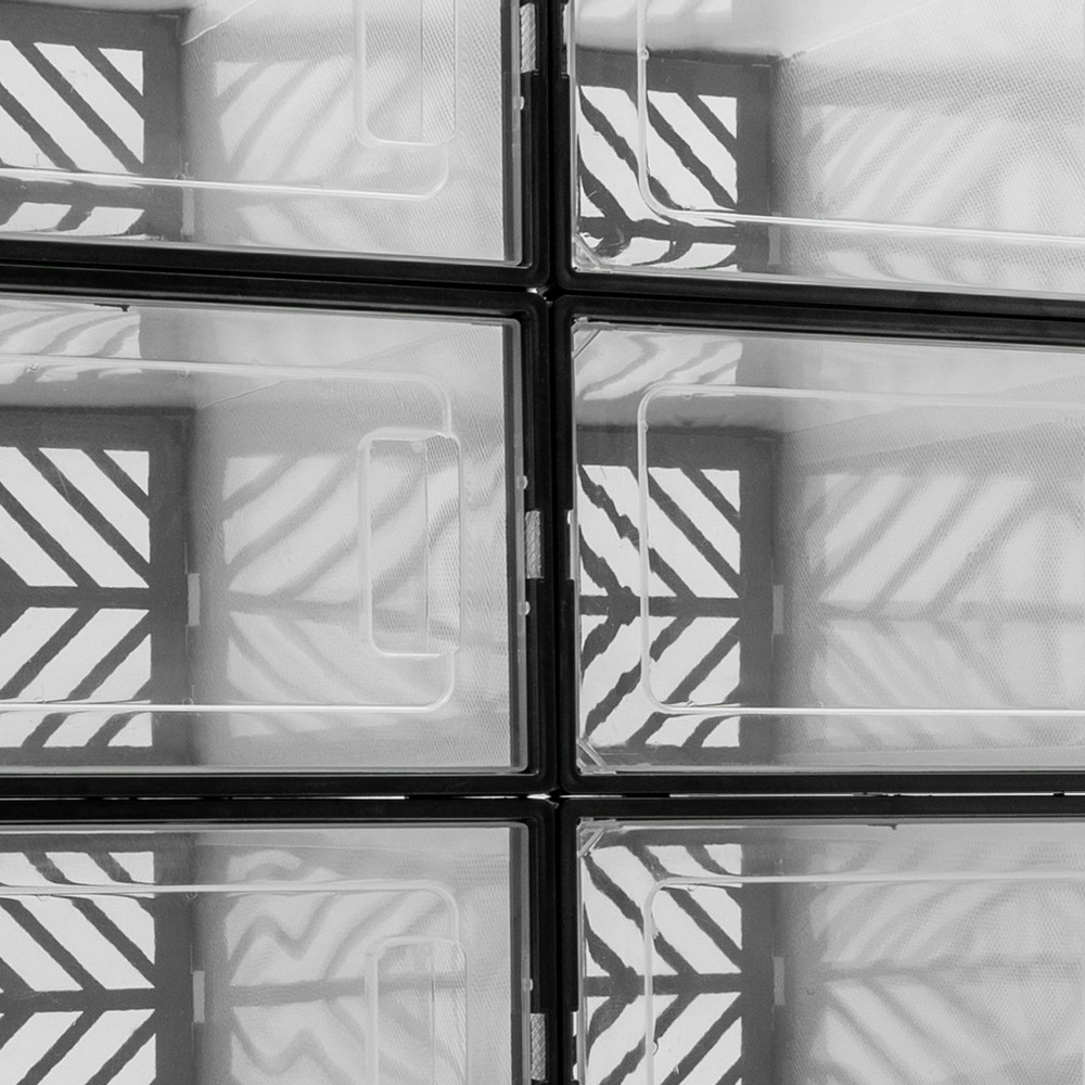 20 Pack Clear Plastic Shoe Boxes With Lids Stackable Storage Container Organizer