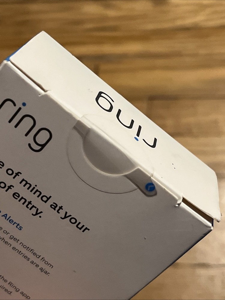 Ring Alarm Contact Sensor (2nd Gen) 1-Pack - White, NEW SEALED