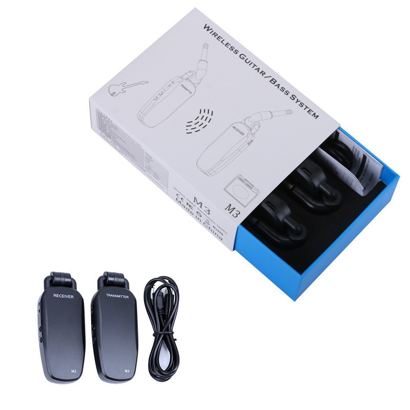 2pcs Electric Guitar Digital Wireless Transmitter Guitar Bass Receiver System