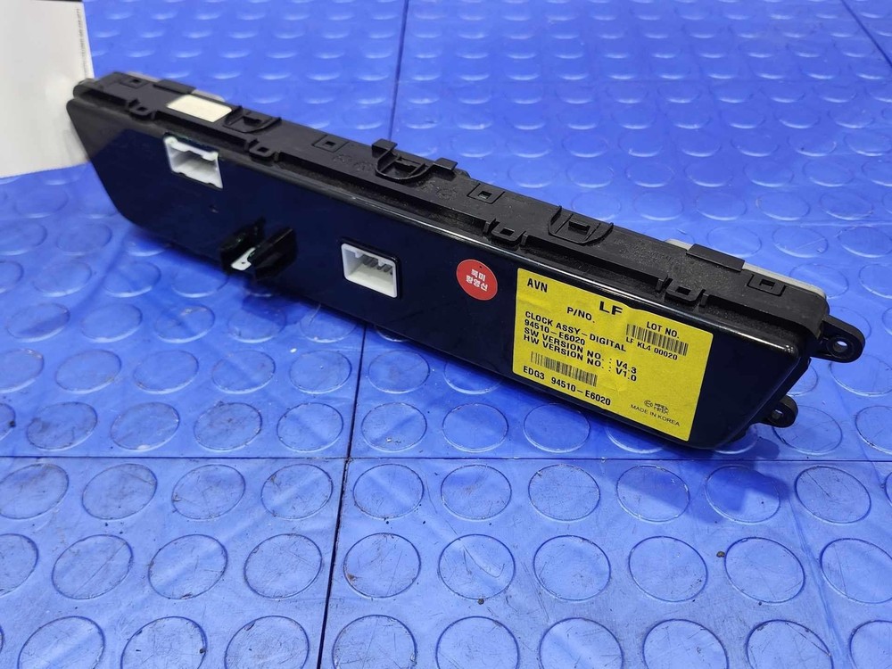 2016-2017 Hyundai Sonata Hybrid Clock Display Control Panel Assembly OEM