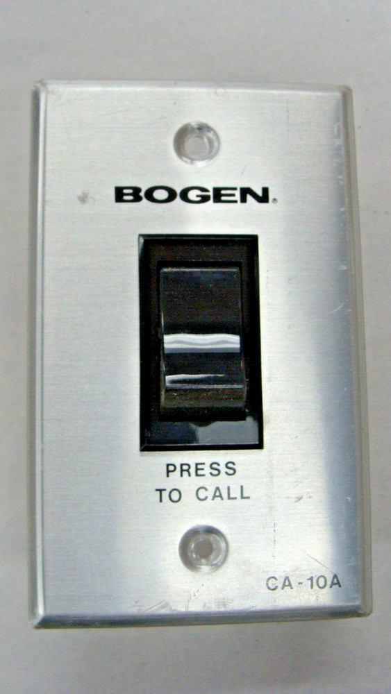 Bogen Communications CA10A - Call-In Switch #2