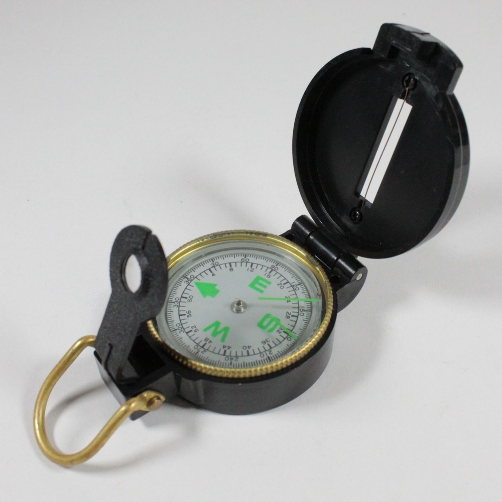 Engineer Directional Compass black plastic cased working order #31