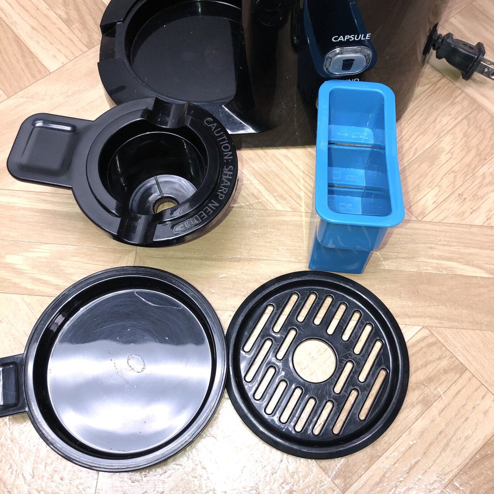 Single Serve Coffee Maker Dual Brew K Cup Capsule Ground Coffee Compact Design
