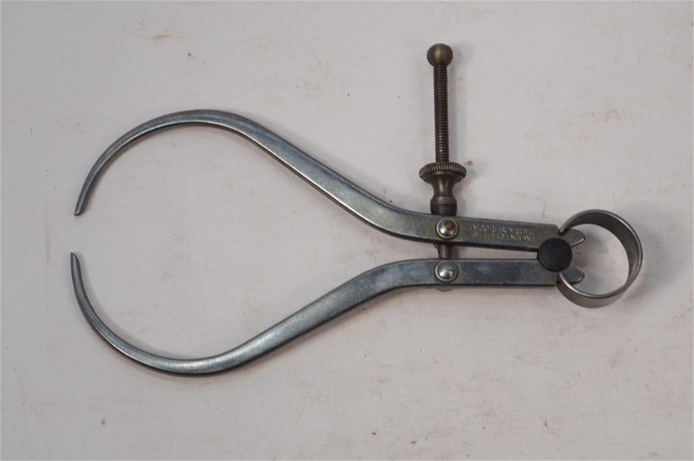 Beautiful NOS Moore & Wright 3" Outside Toolmakers  Spring Caliper. No52. UK