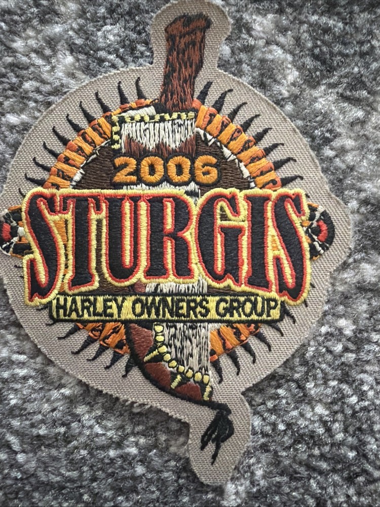 Harley Davidson STURGIS Harley Owners Group 2006 Patch