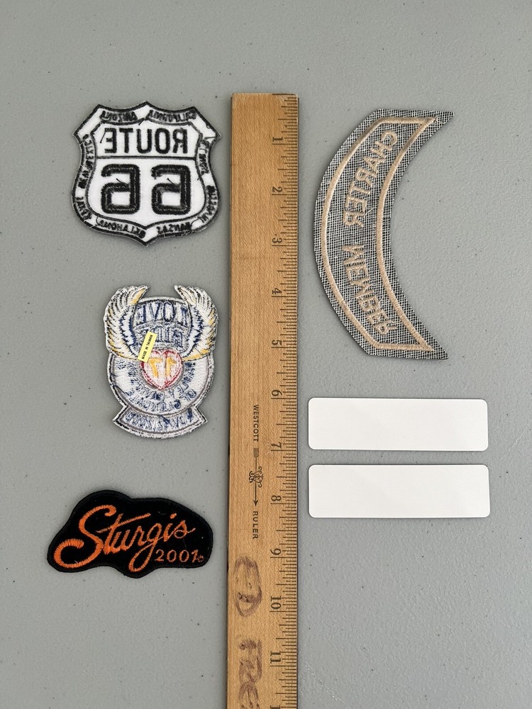 Harley Davidson Patches Sticker Lot