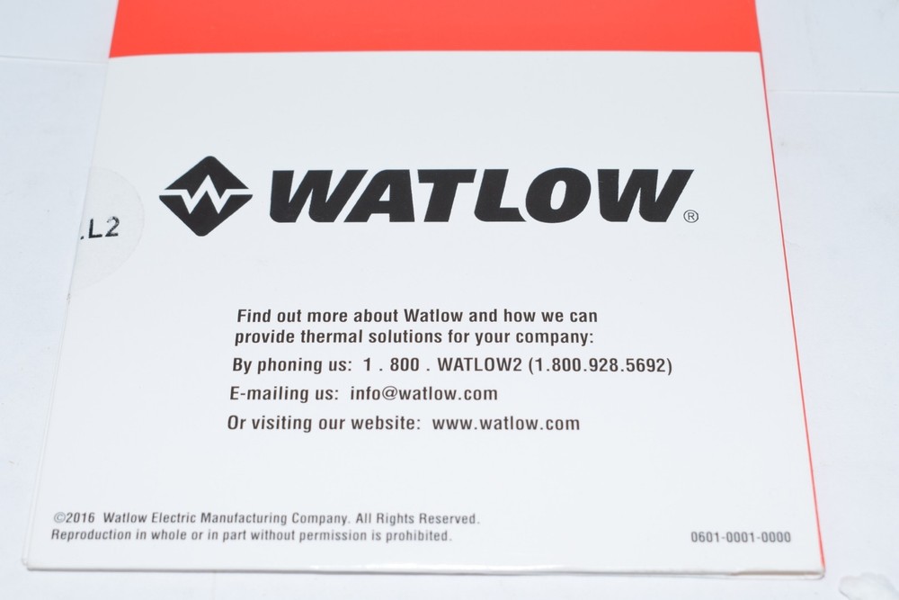 NEW Watlow 0601-0001-0000 Controller Support Tools Software