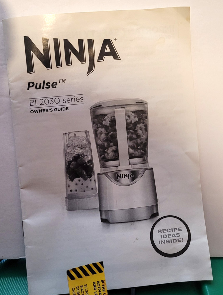 Ninja Pulse Red Model BL203Q Dough Blade Paddle