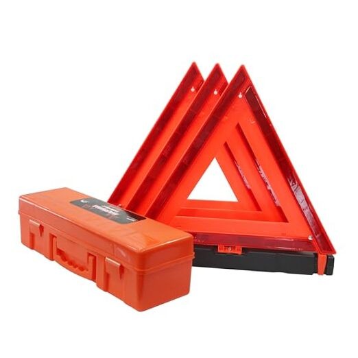 3 Pack Foldable Warning Reflective Triangles with Carrying WT-3PK SAND FILLED