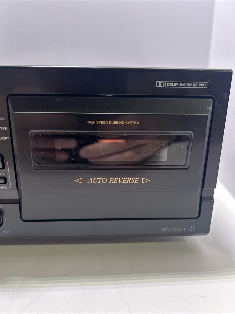 Denon DRW585 Precision Audio Component Dual Cassette Deck Player/Recorder