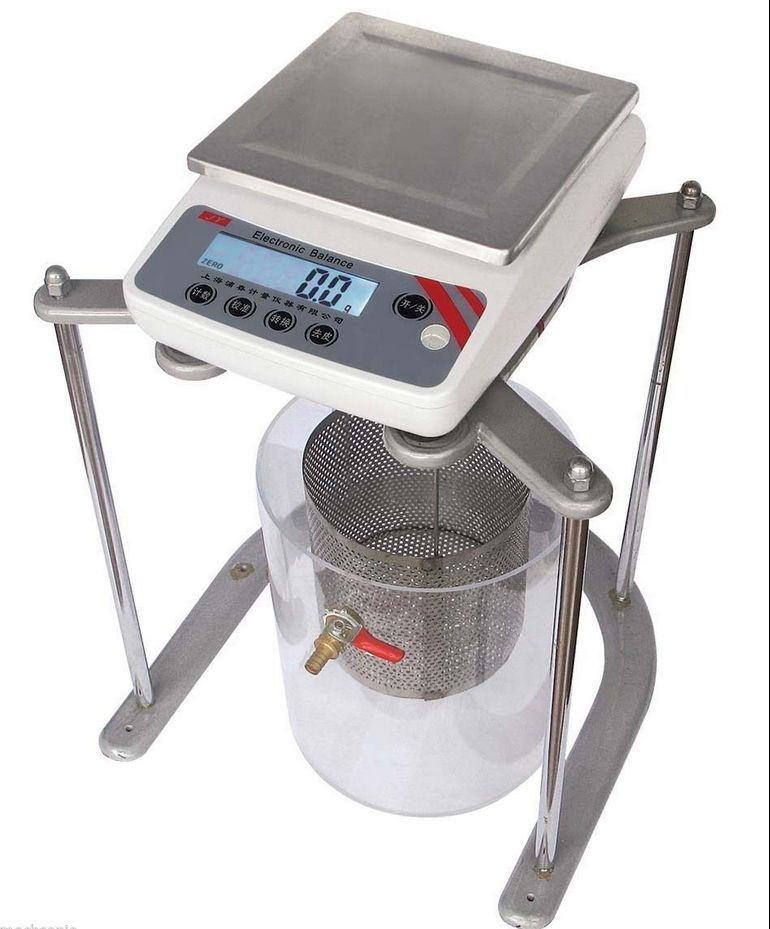 5000g 0.1g solid density & volumetric electronic hydrostatical balance scale na