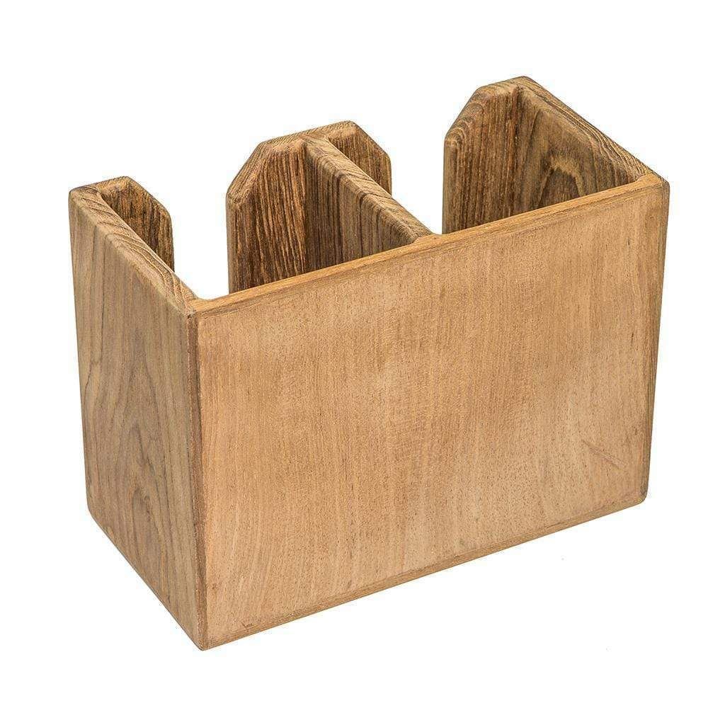 Whitecap Teak 2-Bottle Rack #62620