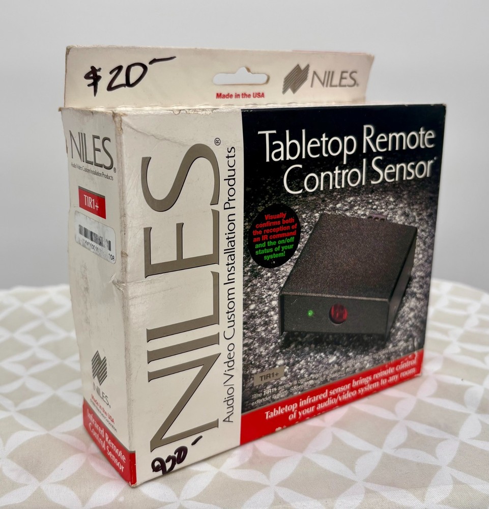 New, Niles TIR1+ Tabletop IR Receiver