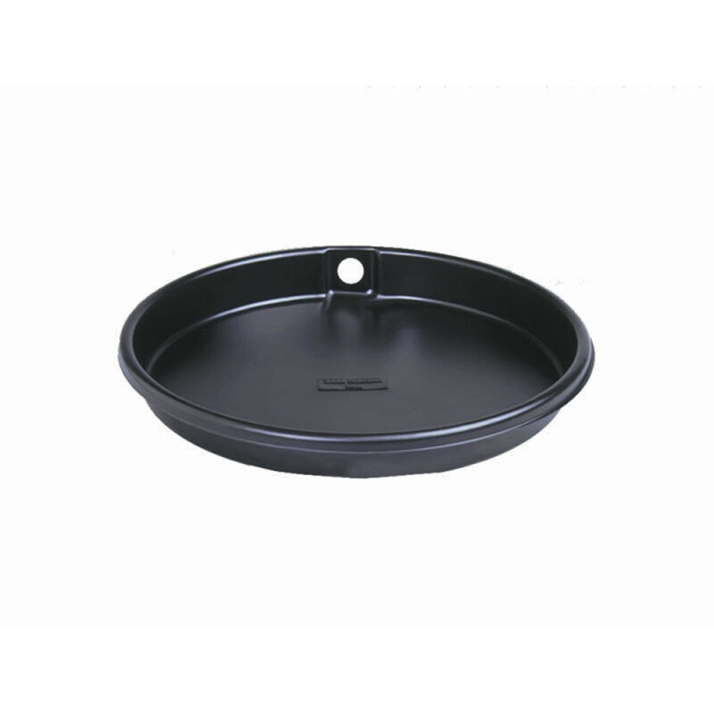 ML10912 - 24" Plastic Water Heater Pans with PVC Drain Connection (Case of 20)