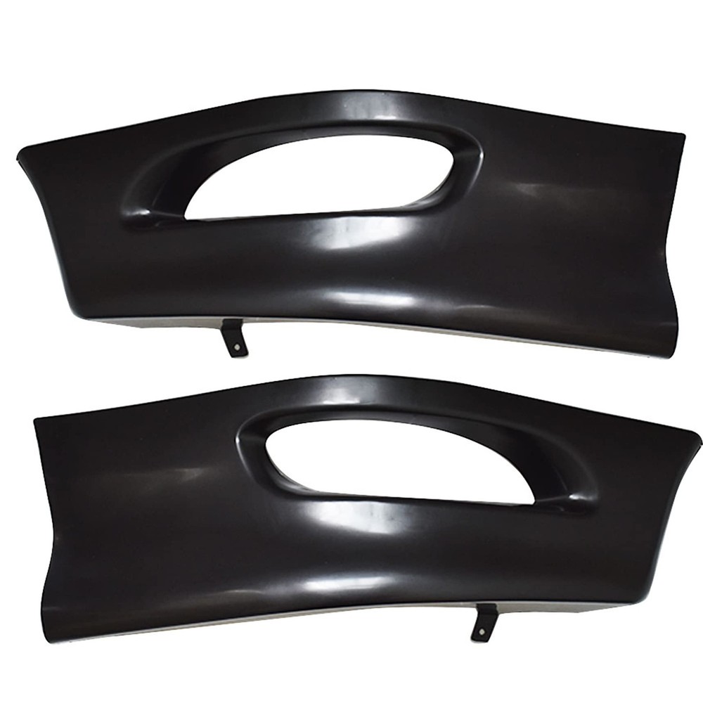 2-Pack Front Bumper Lip Splitter Black for Corolla 2005-2008