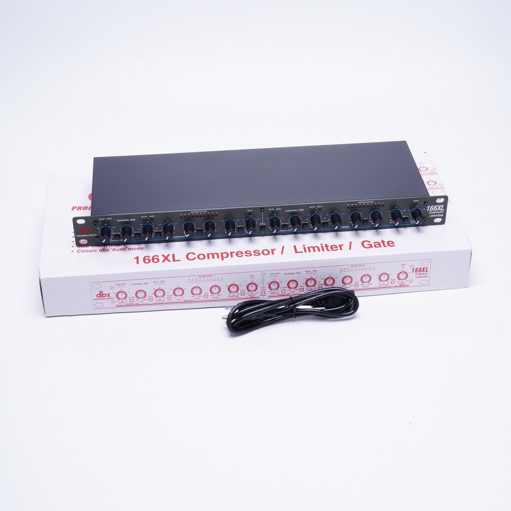 New US DBX 166XL Compressor Limiter/Gate Effects DSP Processor