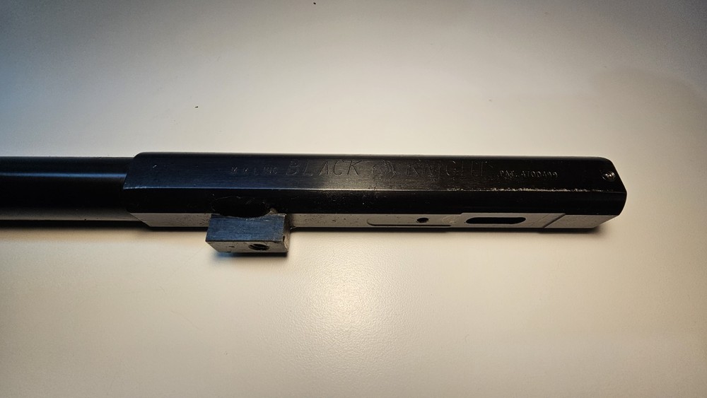 Knight Black Knight Muzzleloader Rifle 24" Barrel Without Breech Plug (C)