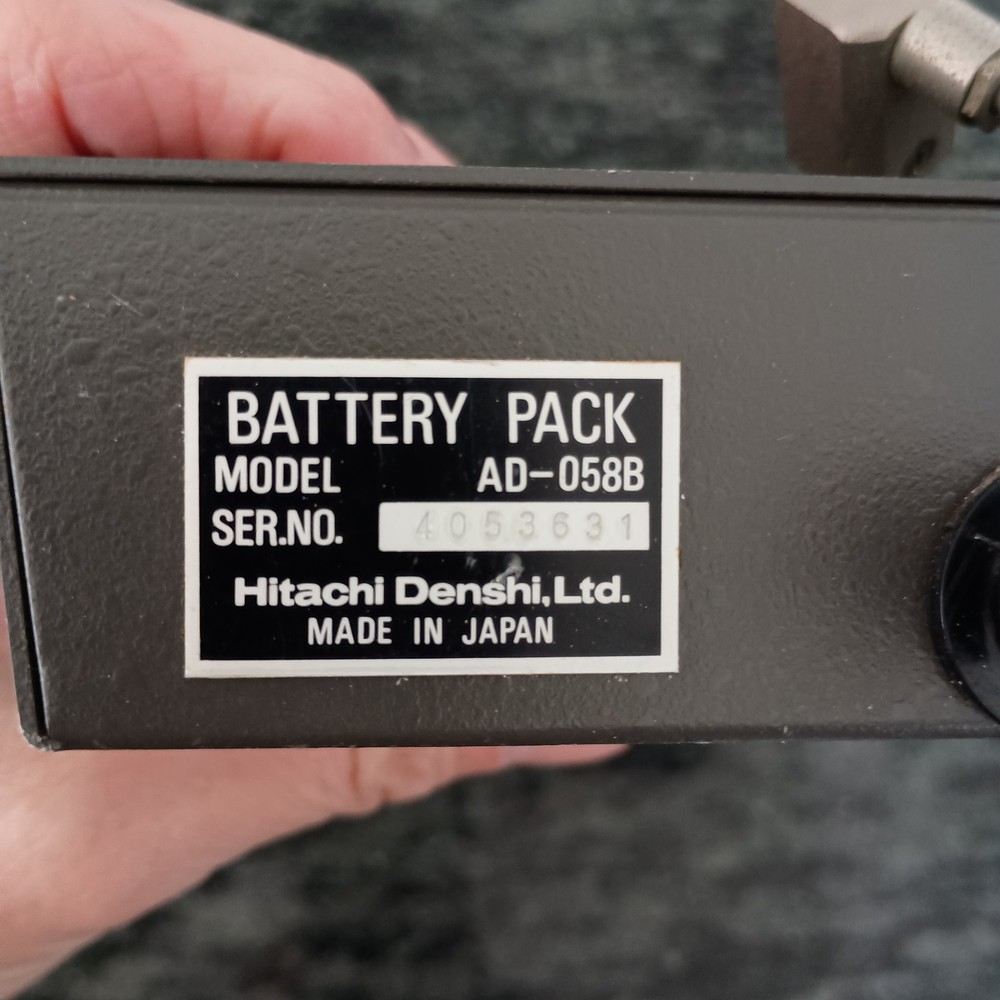 Hitachi AD-059B Battery Holder Pack Only for Hitachi V-059B Oscilloscope