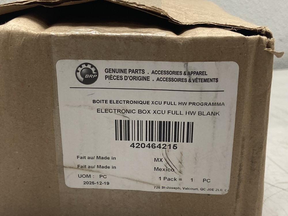 BRP Electronic Box XCU Full Hardware Blank Control Module 420464215