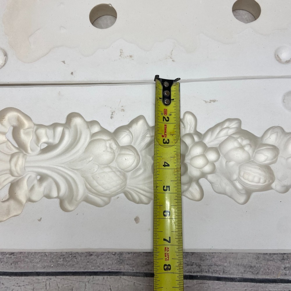 Ceramic Slip Casting Mold Decorative Fruit Swag