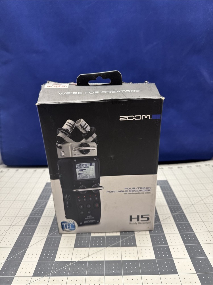 Zoom H5 Handy Recorder Four-Track Interchangeable Mic USB Handheld Recorder