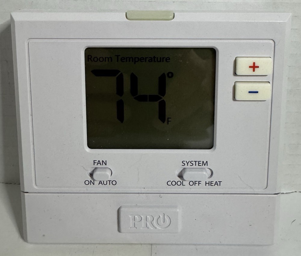 Pro1 Model T701 Digital Non Programmable Thermostat Pre-owned
