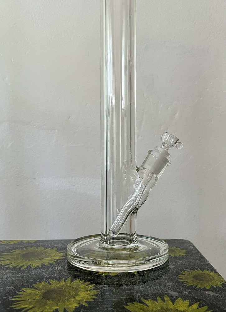 18” Hookah Water Pipe 9mm Thick Glass Straight
