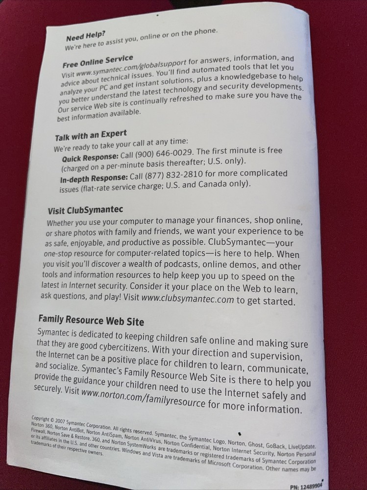 Norton internet security 2008 user guide