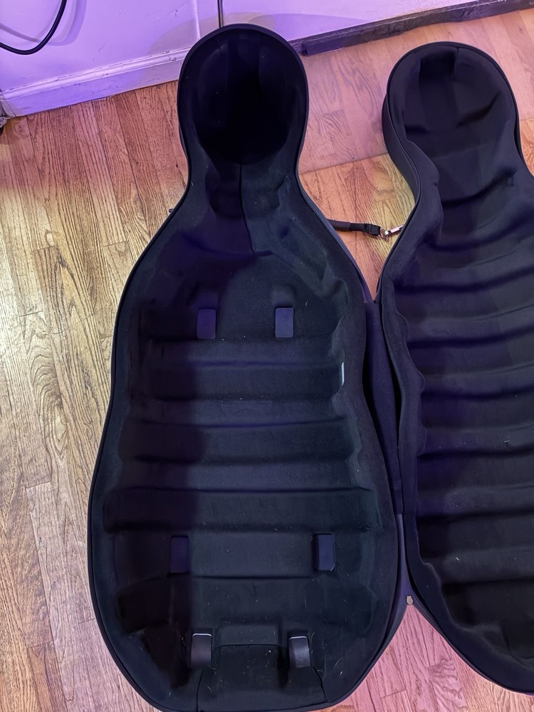 Black Hard Shell BAM CELLO FLIGHT CASE