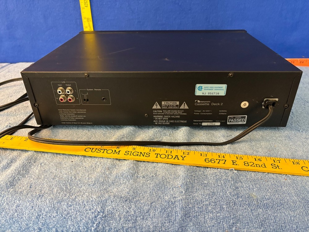 Nakamichi Cassette Deck 2