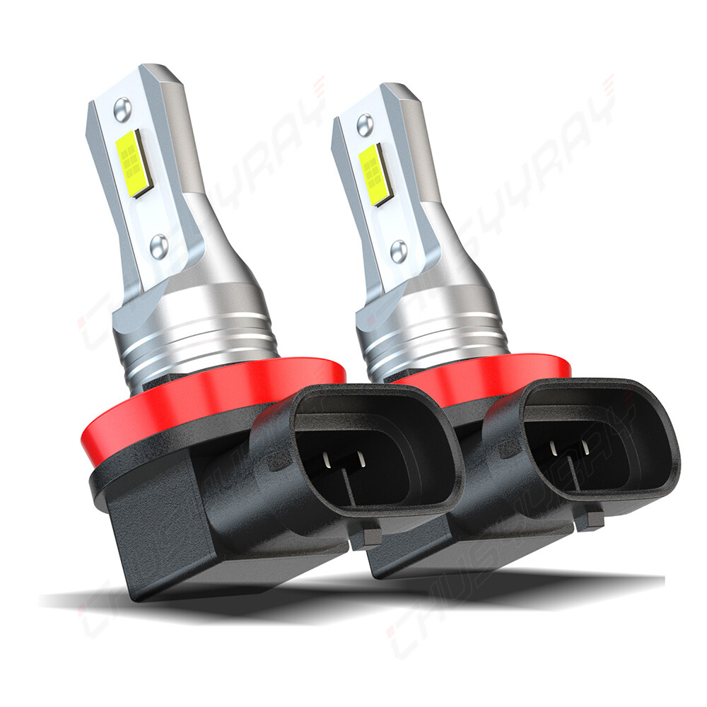 For Chevy Traverse 2009-2017 Bright H11 LED Headlight Bulbs Kit Low Beam White