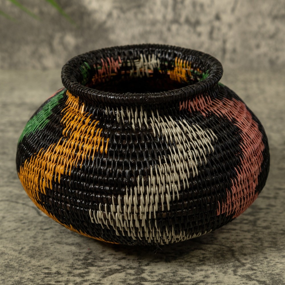 Groovy ZigZag Rainforest Basket