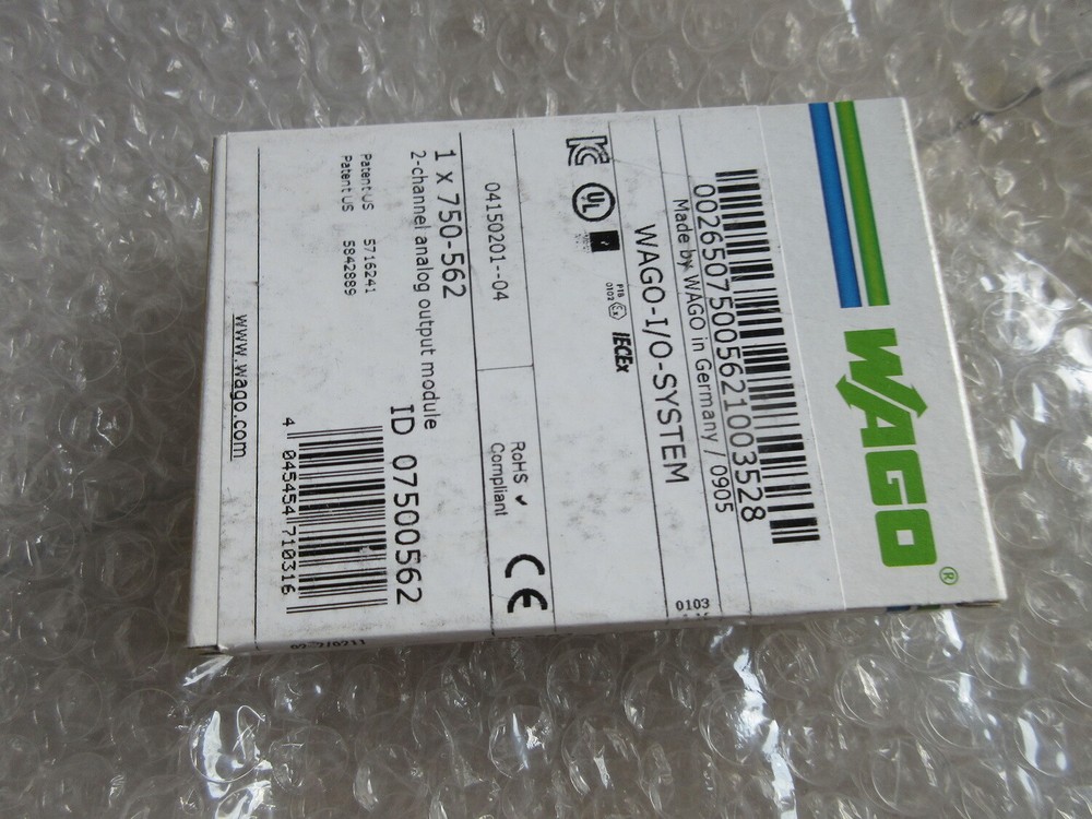 WAGO 750-562 fast ship by DHL OR EMS